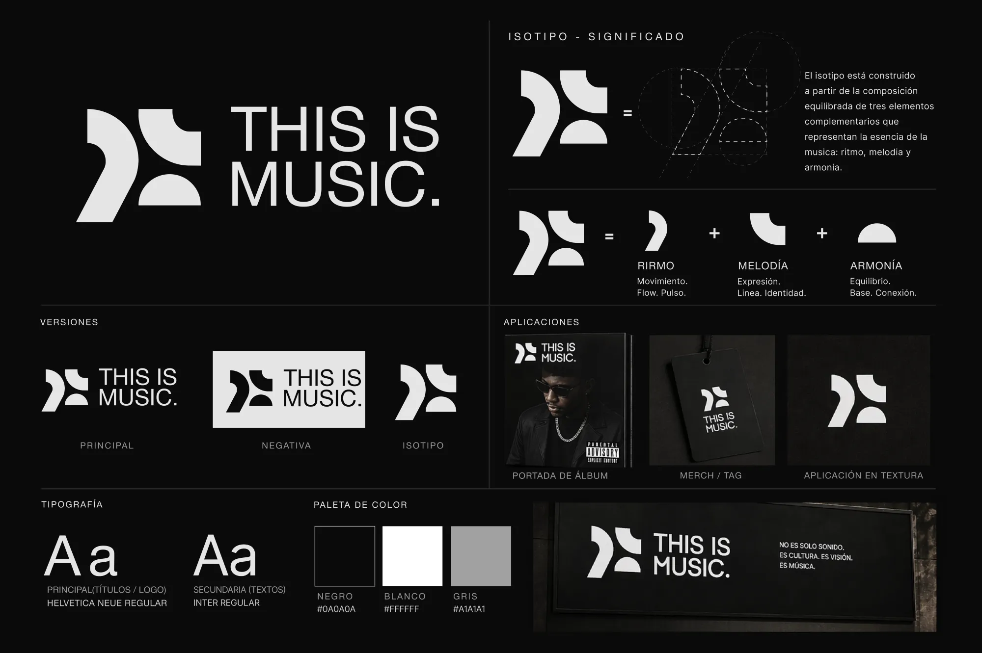 Identidad de marca · This is Music